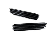 AutoTecknic Replacement Glazing Black Fender Gills - E46 M3