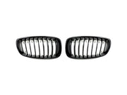 AutoTecknic Gloss Black Front Grille Set - F34 3-Series Gran Turismo