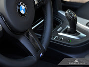 AutoTecknic Carbon Fiber M-Sport Steering Wheel Trim - F15 X5 | F16 X6