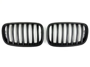 AutoTecknic Stealth Black Front Grille Set - E70 X5 / X5M | E71 X6 / X6M