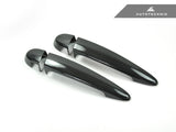 AutoTecknic Dry Carbon Fiber Door Handle Trims - E70 X5M | E70 X5 | E71 X6M | E71 X6