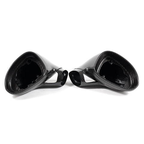 Rennline Carbon Fiber Sport Mirrors: High-quality carbon fiber for a modern upgrade. Factory fit, easy installation with OEM hardware. Shop now at PMB.