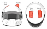 Competition Motorsport Bell Forced Air Low Profile Nozzle & Cover Plate For HP6 & GT6 Helmets