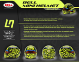 Bell HP77 Lando Norris 1:2 Scale F1 Mini Helmet, McLaren 2024 F1 Season