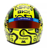 Bell HP77 Lando Norris 1:2 Scale F1 Mini Helmet, McLaren 2024 F1 Season