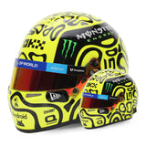 Bell HP77 Lando Norris 1:2 Scale F1 Mini Helmet, McLaren 2024 F1 Season