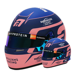 Bell HP77 Alex Albon 1:2 Scale F1 Mini Helmet, Williams 2024 F1 Season