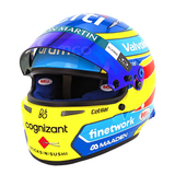 Bell HP77 Fernando Alonso 1:2 Scale F1 Mini Helmet for Aston Martin 2025 F1 Season