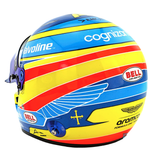 Bell HP77 Fernando Alonso 1:2 Scale F1 Mini Helmet for Aston Martin 2025 F1 Season
