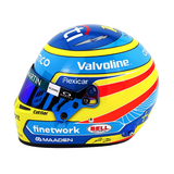 Bell HP77 Fernando Alonso 1:2 Scale F1 Mini Helmet for Aston Martin 2025 F1 Season