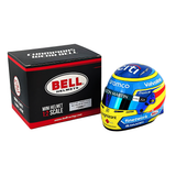 Bell HP77 Fernando Alonso 1:2 Scale F1 Mini Helmet for Aston Martin 2025 F1 Season