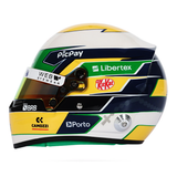 Bell HP77 Gabriel Bortoleto 1:2 Scale F1 Mini Helmet for Kick Sauber 2025 F1 Season