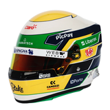 Bell HP77 Gabriel Bortoleto 1:2 Scale F1 Mini Helmet for Kick Sauber 2025 F1 Season