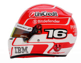 Bell HP77 Charles Leclerc 1:2 Scale F1 Mini Helmet for Ferrari 2025 F1 Season