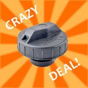 Crazy Deal of the Day: Black Gas Cap Fits all EMPI 8" & 10" Stainless Tanks