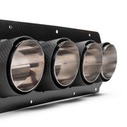 Fabspeed Carbon Quad Exhaust Tips for Chevrolet Corvette C8 Z06, product view 5