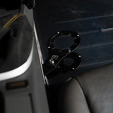 Rennline Adjustable Seat Cup Holder: Secure, swings under the seat when not in use. Fits left-hand-drive vehicles. 3.125" interior diameter. Shop now at PMB.