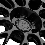 Fifteen52 Holeshot RSR Gloss Black Wheel for Porsche Macan. Flow-formed, lightweight, 10-spoke mesh. 19x8.5, 5x112. PMB expertise. $355/ea. Inquire now!