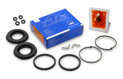 Complete Porsche brake caliper seal kit to maintain your brakes. Durable seals ensure smooth caliper function and extended service life
