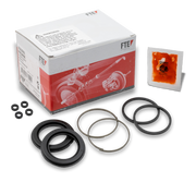 Porsche brake caliper seal kit with durable seals for optimal caliper function. Ideal for restoring brake performance and longevity.