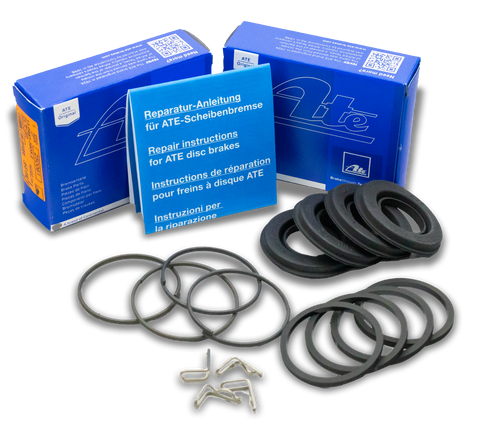 Complete your Porsche brake repair with our high-quality brake caliper seals kit. Essential for Porsche brake seals and caliper repair.