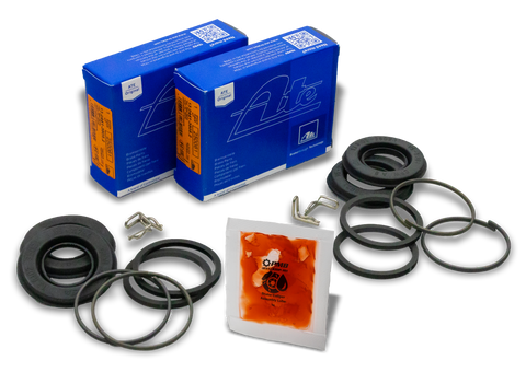 Durable Porsche caliper seal kit. Perfect for maintaining efficient brake performance.