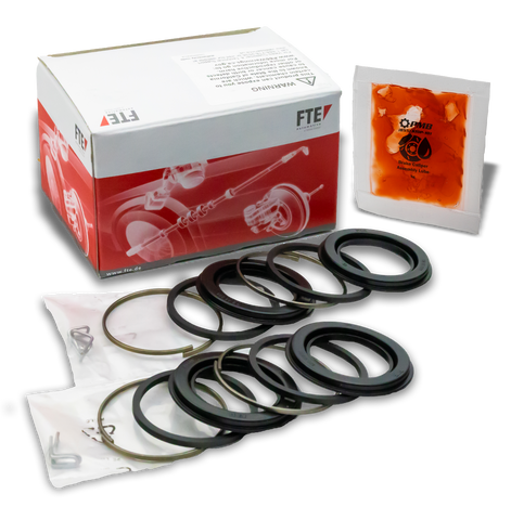 Upgrade your Porsche brakes with our premium caliper seal kit. Ensure smooth, reliable brake performance.