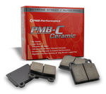 High-performance Porsche ceramic brake pads with low dust and unbeatable cold and hot stopping power.