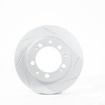 Rennline OE+ Right Front Brake Rotor for 958 Cayenne: Vented, slotted rotors for improved heat dissipation and stopping power. Shop now at PMB Performance.