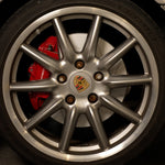 Rennline OE+ Front Brake Rotor Pair: High-performance rotors with heat dissipation, rust protection, and enhanced stopping power. Shop now at PMB Performance.