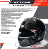 Bell KC7 CMR Carbon Fiber Karting Helmet - Snell-FIA CMR-2016 product image 9