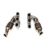 Fabspeed Porsche 981 Cayman GT4 / Boxster Spyder RENNKRAFT® Modular Headers with HJS Catalytic Converters (2015-2016) (Image: 4)