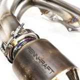 Fabspeed Porsche 981 Cayman GT4 / Boxster Spyder RENNKRAFT® Modular Headers with HJS Catalytic Converters (2015-2016) (Image: 5)
