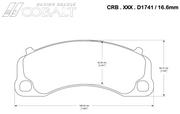 Cobalt XR1 Front/Rear Brake Pads for Porsche 991/992/981/718