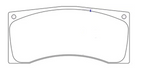 Cobalt XR1 Rear Brake Pads for Porsche 992