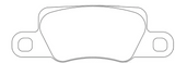 Cobalt XR1 Front/Rear Brake Pads for Porsche 991/992
