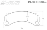 Cobalt XR1 Front Brake Pads for Porsche 991