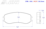 Cobalt XR1 Front Brake Pads for Porsche 991/981/718 (2013–2022)