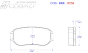 Cobalt XR1 Rear Brake Pads for Porsche 991/981/718 (2013–2022)