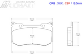 Competition Motorsport Cobalt Rear Racing Brake Pads