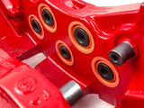 Bentley 10-piston calipers after restoration