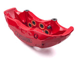 Bentley 10-piston calipers after restoration
