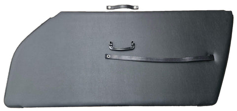 AppBiz 73 RS Lightweight Door Panels for 911: Black leather, water-resistant fiberboard, sound-dampening foam, leather strap. Easy install! Shop now!