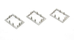 Porsche 911 door panel bezels reinforce power window switch cutouts. Annealed stainless steel by JWest/Appbiz. Fits '72-'94 911. Shop - PMB Performance.