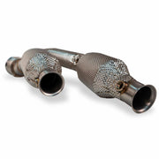 Fabspeed HJS Sport Race Catalysts for Lamborghini Revuelto, product view 4