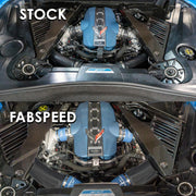 Fabspeed Carbon Intake Pipes for Corvette C8 ZR1 / ZR1X, product view 3