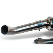 Fabspeed Maxflo X-Pipe Exhaust for Porsche 911 with SSI-Style Headers, product view 4