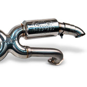 Fabspeed Maxflo X-Pipe Exhaust for Porsche 911 with SSI-Style Headers, product view 5