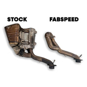 Fabspeed Side Muffler Bypass for Porsche 992.2 Carrera GTS, product view 9