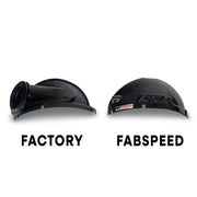 Fabspeed RSR-Style Carbon Fan Duct Cover for Porsche 964 / 993, product view 3